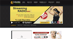 Desktop Screenshot of colombiastreaming.com.co